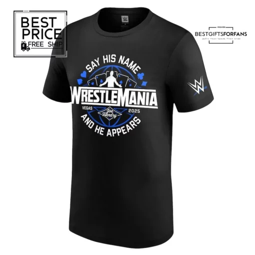 Joe Hendry WrestleMania 41 Special Edition WWE T-Shirt