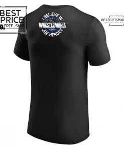 Joe Hendry W.W.E Special Edition T Shirt 3