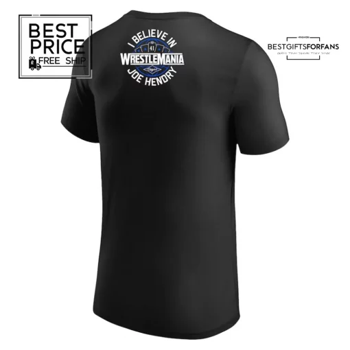 Joe Hendry WrestleMania 41 Special Edition WWE T-Shirt