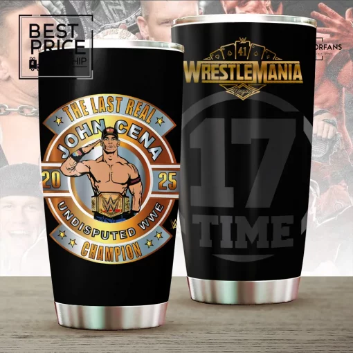 John Cena Undisputed Champion Limited Edition Tumbler Cup