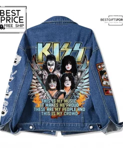 Kiss Special Edition Denim Jacket 3