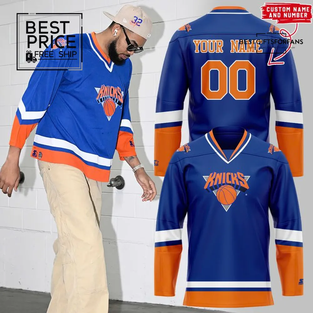 New York Knicks Limited Edition Hockey Jersey New York Knicks Limited Edition Hockey Jersey