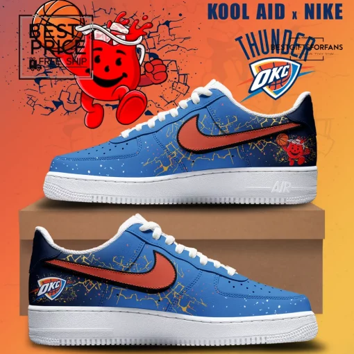 Kool-Aid x Nike x OKC Thunder Special Edition Air Force 1
