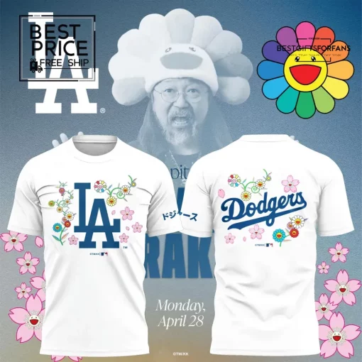 LA Dodgers x Takashi Murakami White Special Edition T-Shirt