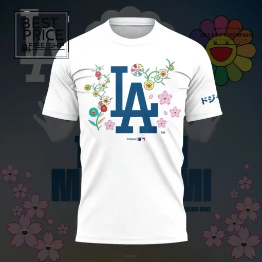 LA Dodgers x Takashi Murakami White Special Edition T-Shirt