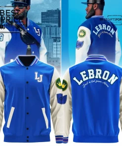 LEBRON Just a Kid from Akron LJ23 Baseball Jacket