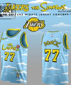 Lakers x The Simpsons Culture Nights Concept Limited Edition Basketball