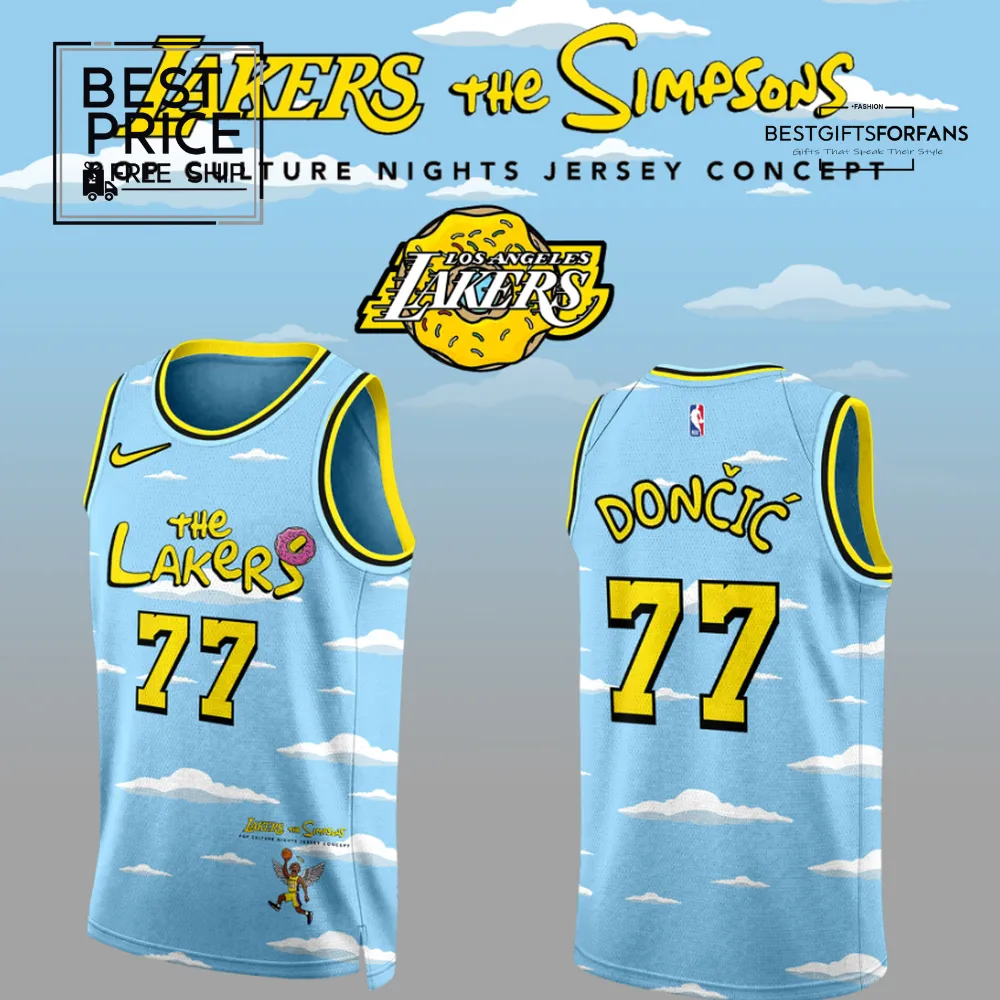 Lakers x The Simpsons Culture Nights Concept Limited Edition Basketball Lakers x The Simpsons Culture Nights Concept Limited Edition Basketball