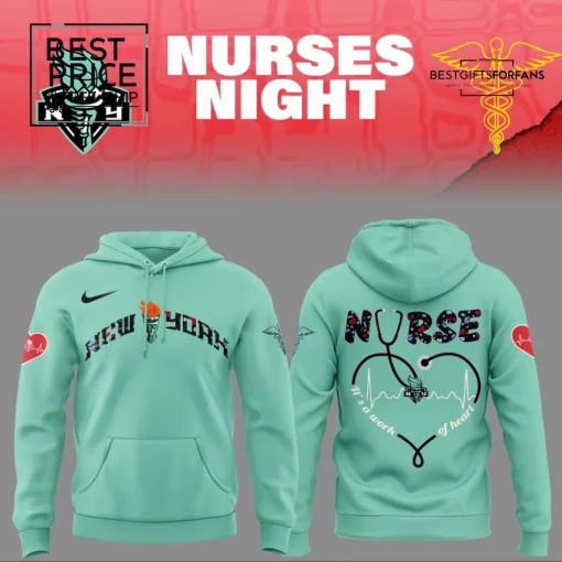 New York Liberty Nurses Night Limited Edition Hoodie