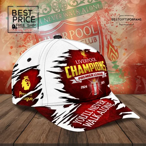 Liverpool FC 2024-2025 Premier League Champions Special Edition Cap