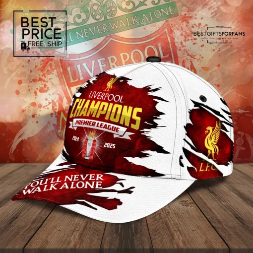 Liverpool FC 2024-2025 Premier League Champions Special Edition Cap