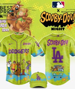 Los Angeles Dodgers MLB x Scooby-Doo Limited Editions Baseball Jersey