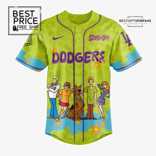 Los Angeles Dodgers MLB x Scooby-Doo Limited Editions Baseball Jersey