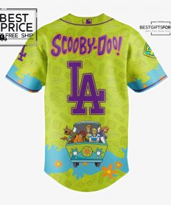 Los Angeles Dodgers MLB x Scooby Doo Limited Editions Baseball Jersey