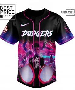 Los Angeles Dodgers x Spider Man: Across the Spider-Verse Limited Edition Baseball Jersey