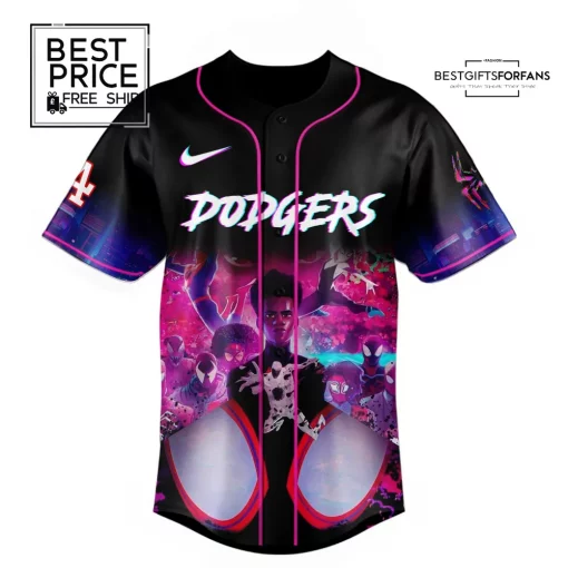 Los Angeles Dodgers x Spider Man: Across the Spider-Verse Limited Edition Baseball Jersey