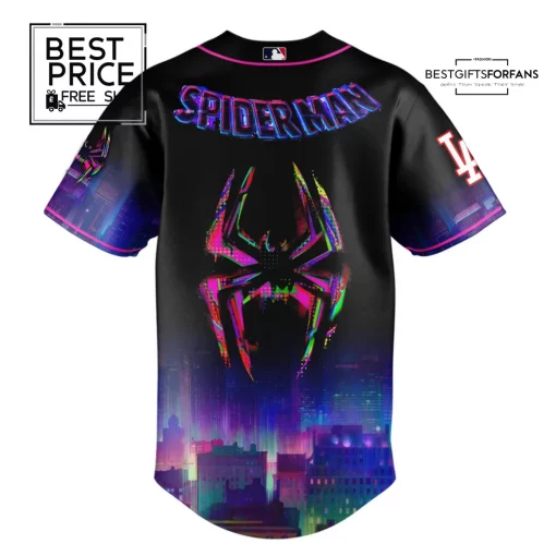 Los Angeles Dodgers x Spider Man: Across the Spider-Verse Limited Edition Baseball Jersey