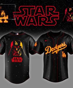 Los Angeles Dodgers MLB x Star Wars Limited Editions Baseball Jersey