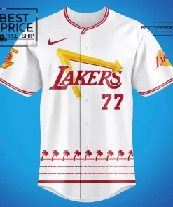 Los Angeles Lakers x In-N-Out Inspired Special Edition Baseball Jersey