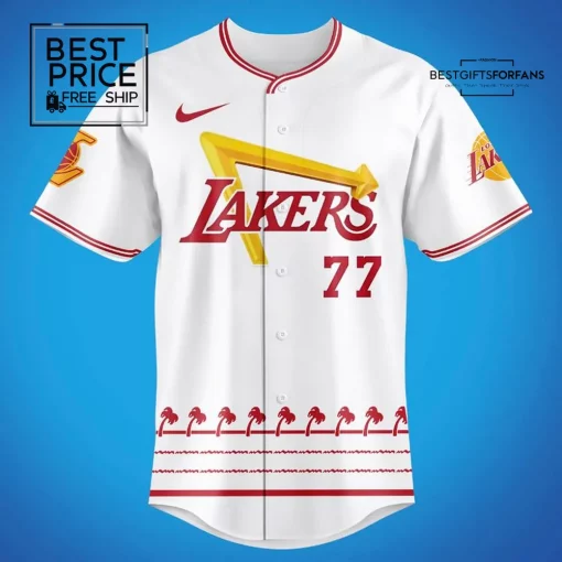 Los Angeles Lakers x In-N-Out Inspired Special Edition Baseball Jersey