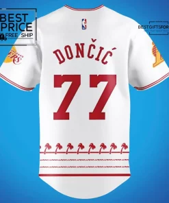 Los Angeles Lakers City Special Edition Baseball Jersey 2025 3