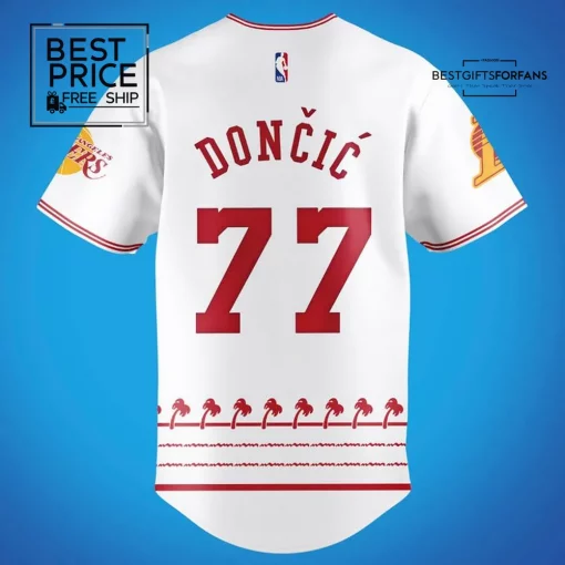 Los Angeles Lakers x In-N-Out Inspired Special Edition Baseball Jersey