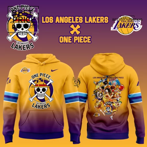 Los Angeles Lakers x One Piece Limited Edition Hoodie