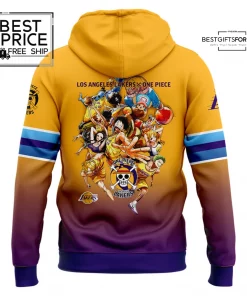 Los Angeles Lakers x One Piece Special Edition Hoodie 3