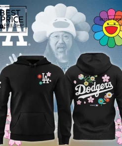 LA Dodgers x Takashi Murakami Floral Limited Edition Hoodie