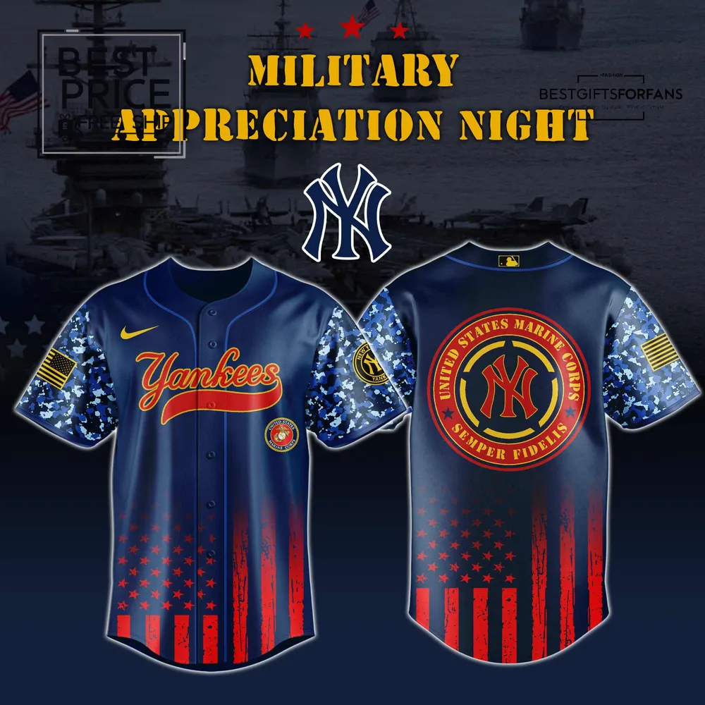 MLB x USMC Military Appreciation Night Limited Edition Baseball Jersey MLB x USMC Military Appreciation Night Limited Edition Baseball Jersey