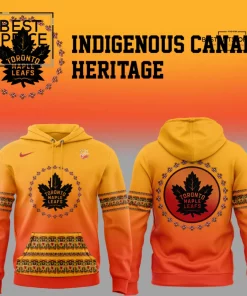 Maple Leafs x Indigenous Canada Heritage 2025 Limited Edition Hoodie