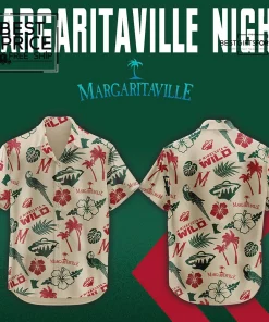 Margaritaville Night x Minnesota Wild Limited Edition Hawaiian Shirt