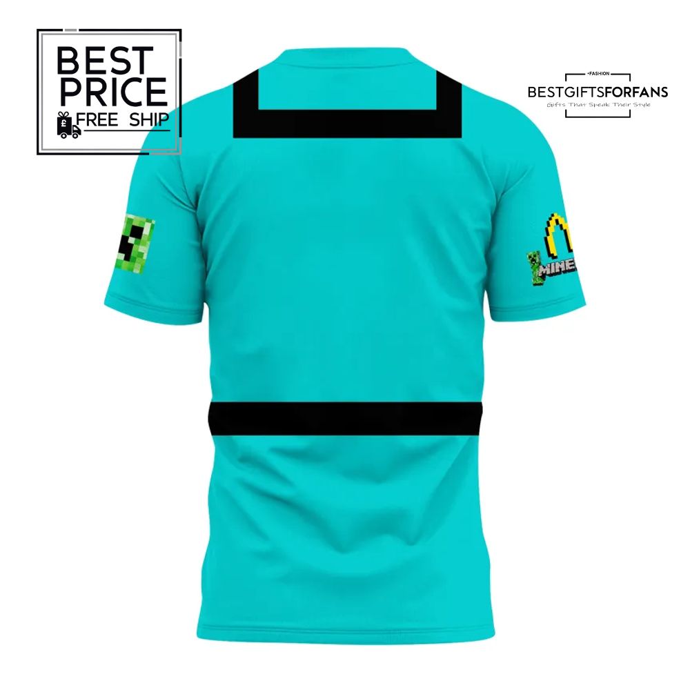 McDonald's x Minecraft Zombie Hamburglar T-Shirt McDonald's x Minecraft Zombie Hamburglar T-Shirt