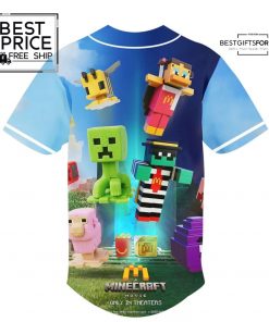 Mcdonals Happy Meal x Minecraft Baseball Jersey