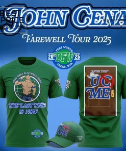 John Cena Farewell Tour 2025 DFW Custom Limited Edition T-Shirt
