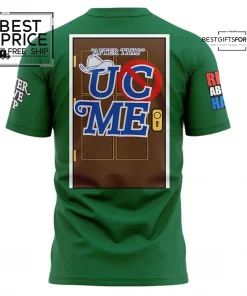 Men's Green John Cena Farewell Tour 2025 Dallas Special Edition T shirt 3
