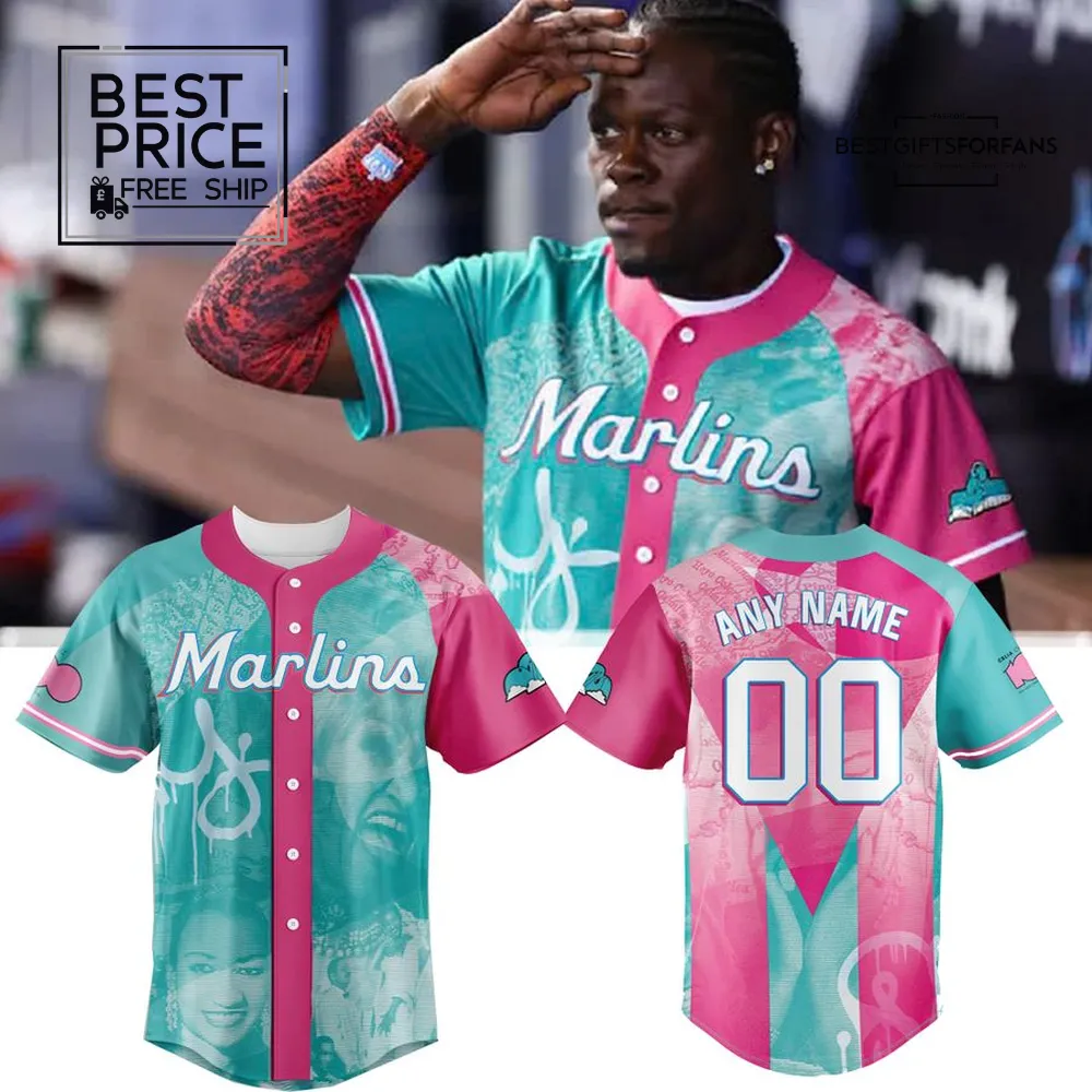 Miami Marlins x 2025 Cuban Heritage Celebration Limited Edition Baseball Jersey Miami Marlins x 2025 Cuban Heritage Celebration Limited Edition Baseball Jersey