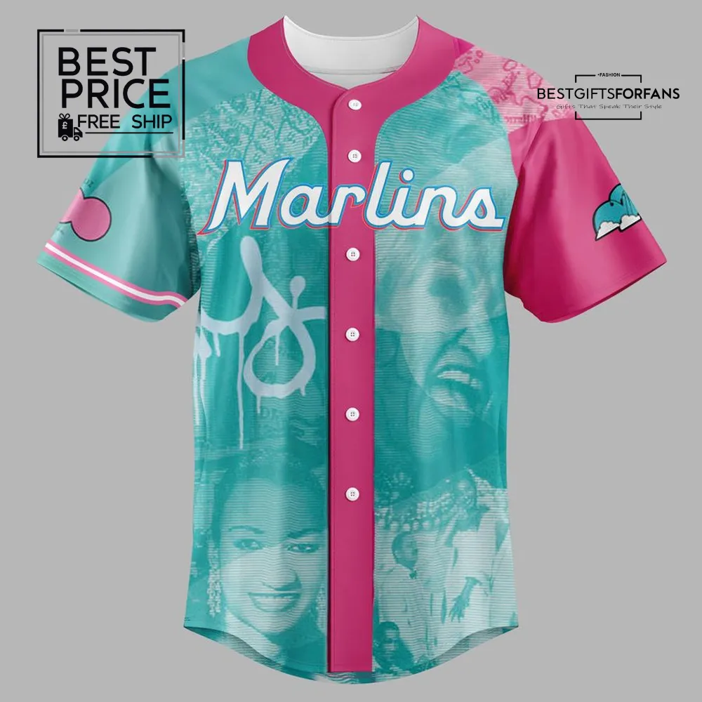Miami Marlins x 2025 Cuban Heritage Celebration Limited Edition Baseball Jersey Miami Marlins x 2025 Cuban Heritage Celebration Limited Edition Baseball Jersey