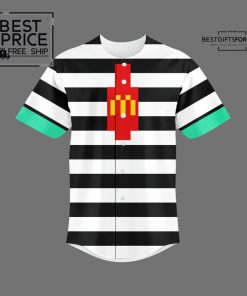 Minecraft Zombie Hamburglar x McDonald’s Baseball Jersey