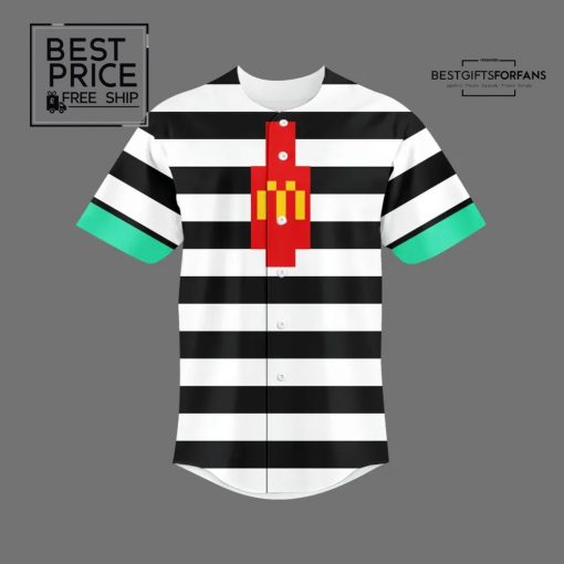 Minecraft Zombie Hamburglar x McDonald’s Baseball Jersey