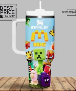 Minecraft x Mcdonalds Creeper Stanley Tumble