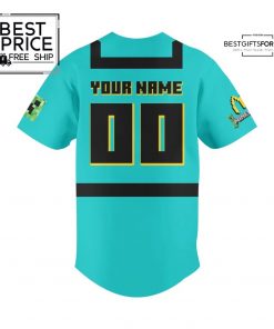 Minecraft x Mcdonalds Diamond Block Steve Baseball Jersey