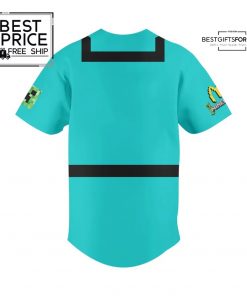 Minecraft x Mcdonalds Diamond Block Steve Baseball Jersey