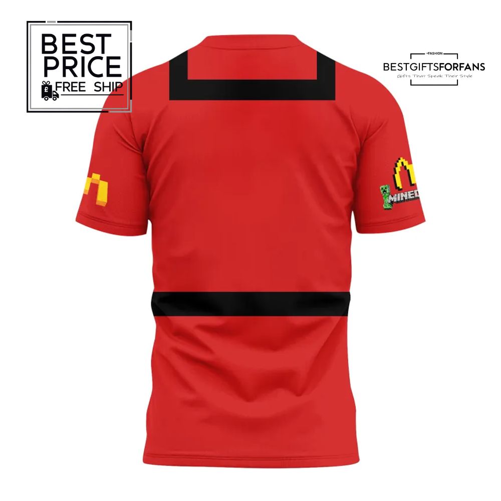 Minecraft Fry Helmet x McDonald's T-Shirt Minecraft Fry Helmet x McDonald's T-Shirt