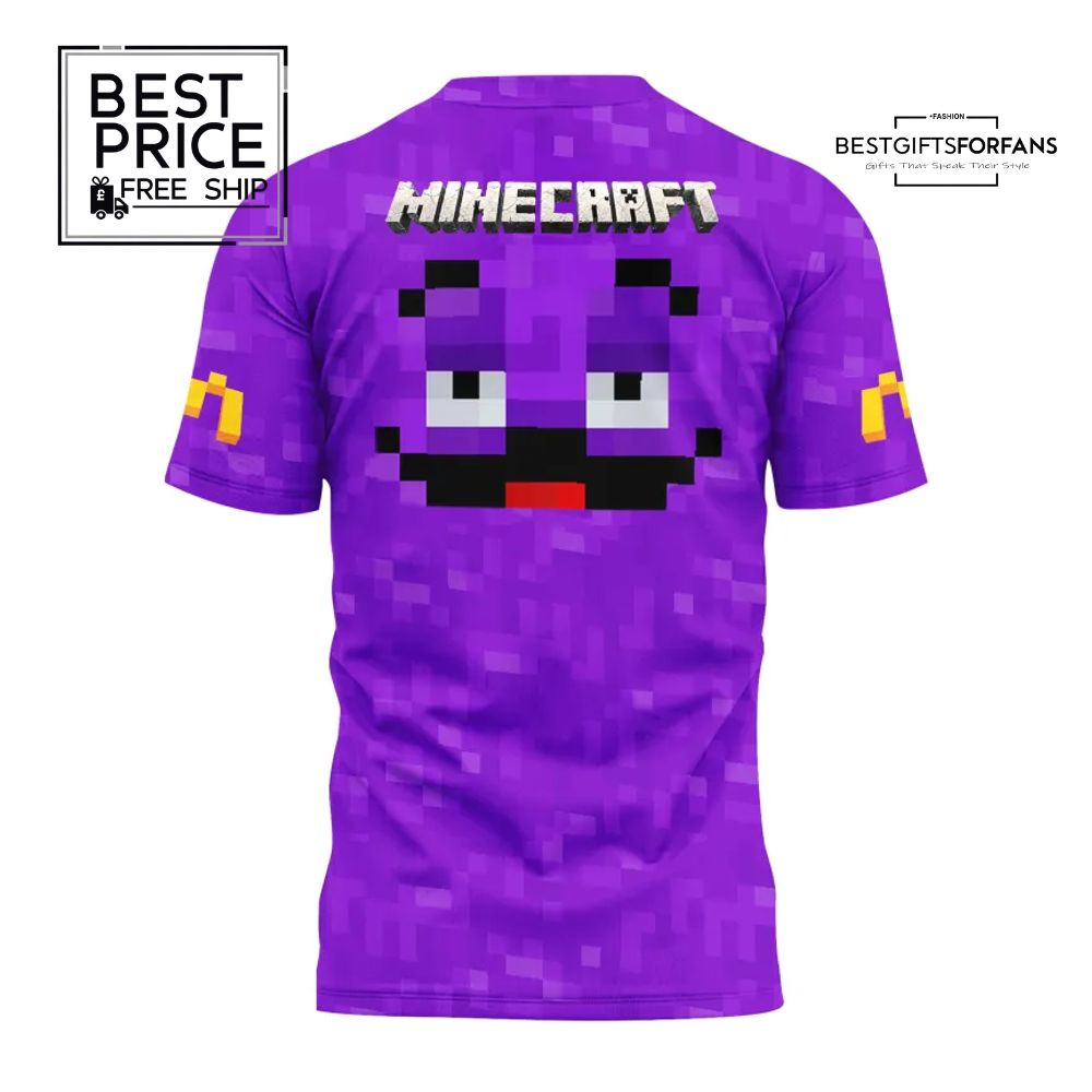 Minecraft Movie Meal x McDonald's T-Shirt Minecraft Movie Meal x McDonald's T-Shirt