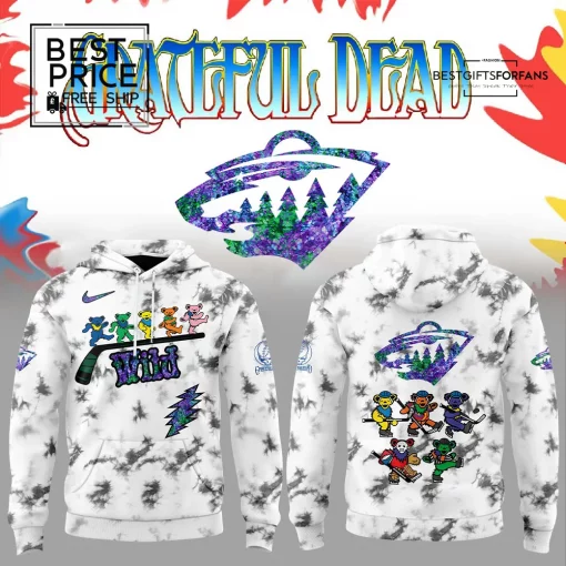 Minnesota Wild Grateful Dead Night Limited Edition Hoodie
