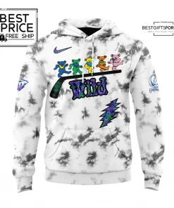 Minnesota Wild Grateful Dead Night Limited Edition Hoodie