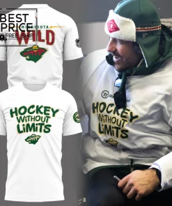 Minnesota Wild Hockey Without Limits Special Edition T-Shirt