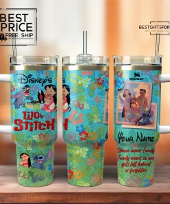 Disney Lilo & Stitch Custom Limited Edition Stanley Tumbler