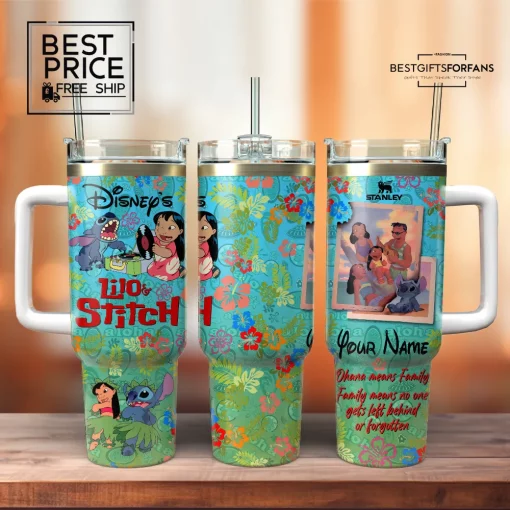 Disney Lilo & Stitch Custom Limited Edition Stanley Tumbler
